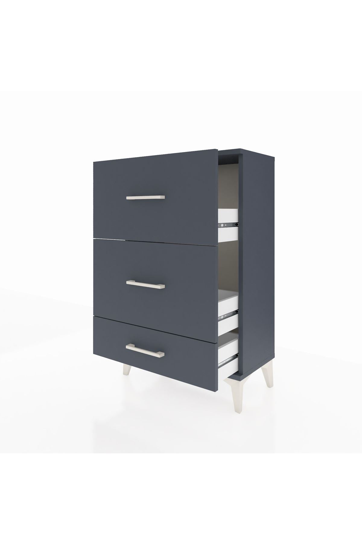 Arges Komodin 3 Çekmeceli 60x30x96 - S14M012V5A
