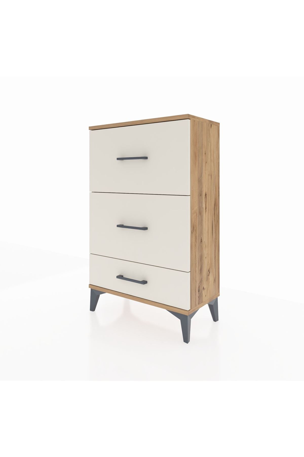 Arges Komodin 3 Çekmeceli 60x30x96 - S14M012V7A
