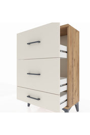 Arges Komodin 3 Çekmeceli 60x30x96 - S14M012V7A