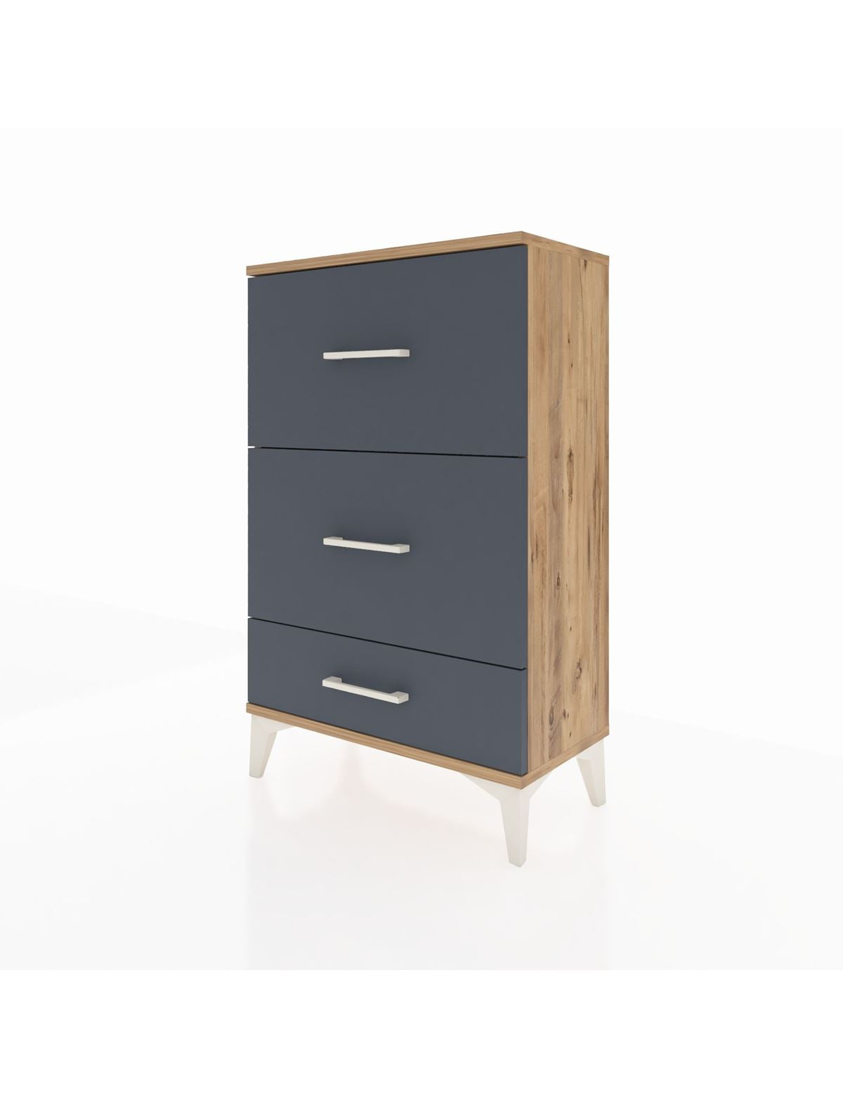 Arges Komodin 3 Çekmeceli 60x30x96 - S14M012V8A