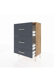 Arges Komodin 3 Çekmeceli 60x30x96 - S14M012V8A