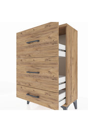 Arges Komodin 3 Çekmeceli 60x30x96 - S14M012V9A
