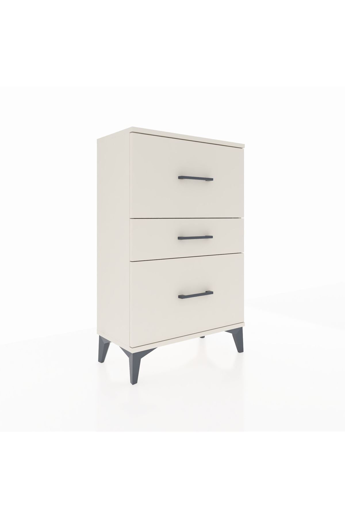Arges Komodin 3 Çekmeceli 60x30x96 - S14M013V1A