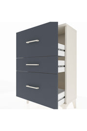 Arges Komodin 3 Çekmeceli 60x30x96 - S14M013V2A