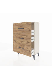 Arges Komodin 3 Çekmeceli 60x30x96 - S14M013V3A