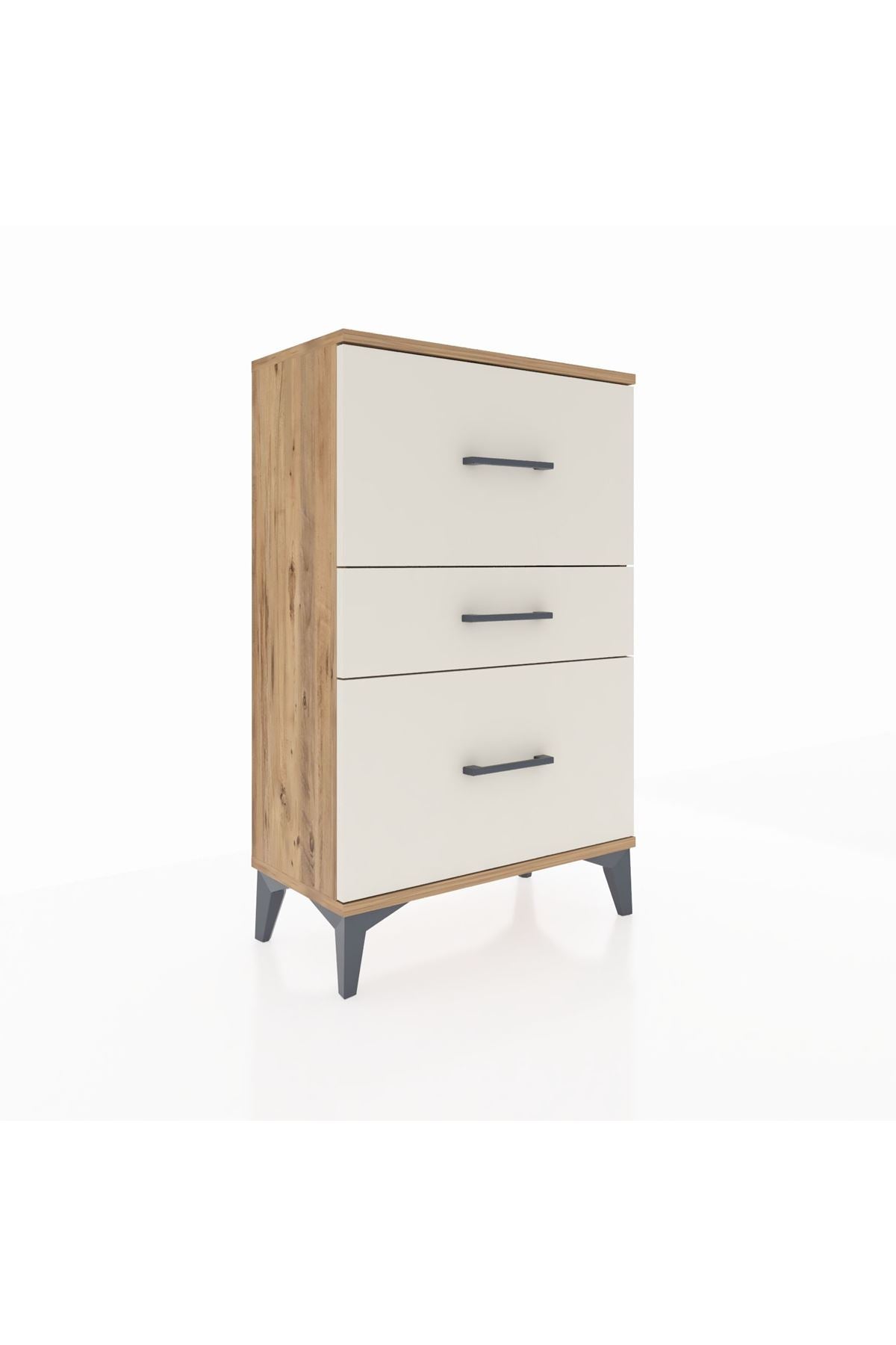 Arges Komodin 3 Çekmeceli 60x30x96 - S14M013V7A