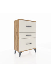 Arges Komodin 3 Çekmeceli 60x30x96 - S14M013V7A
