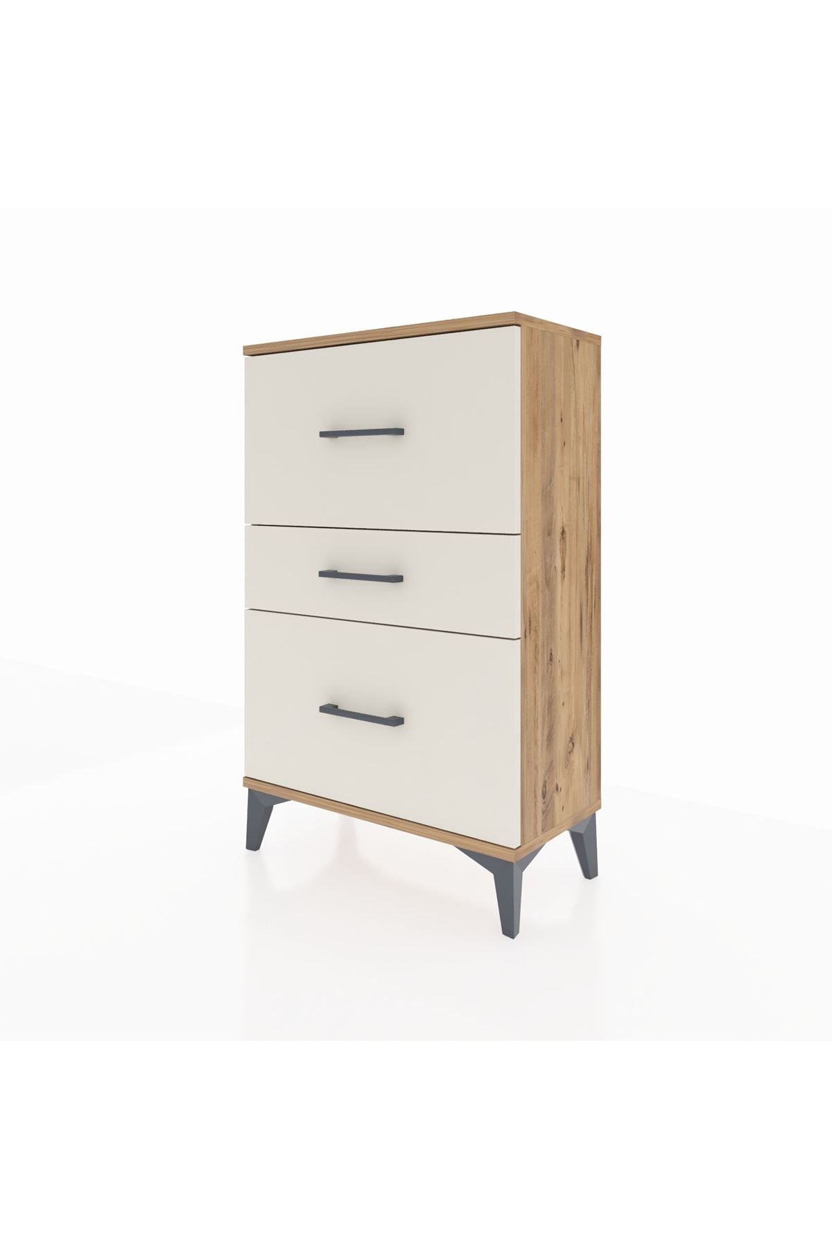 Arges Komodin 3 Çekmeceli 60x30x96 - S14M013V7A
