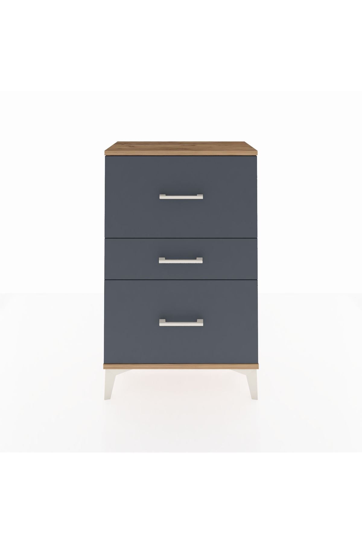 Arges Komodin 3 Çekmeceli 60x30x96 - S14M013V8A