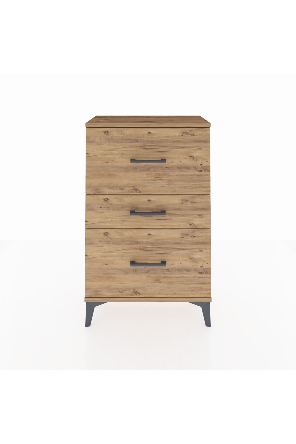 Arges Komodin 3 Çekmeceli 60x30x96 - S14M013V9A