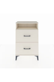 Arges Komodin Tek Raflı 2 Çekmeceli 60x30x96 - S14M014V1A