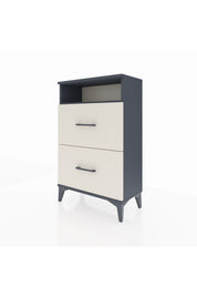 Arges Komodin Tek Raflı 2 Çekmeceli 60x30x96 - S14M014V4A
