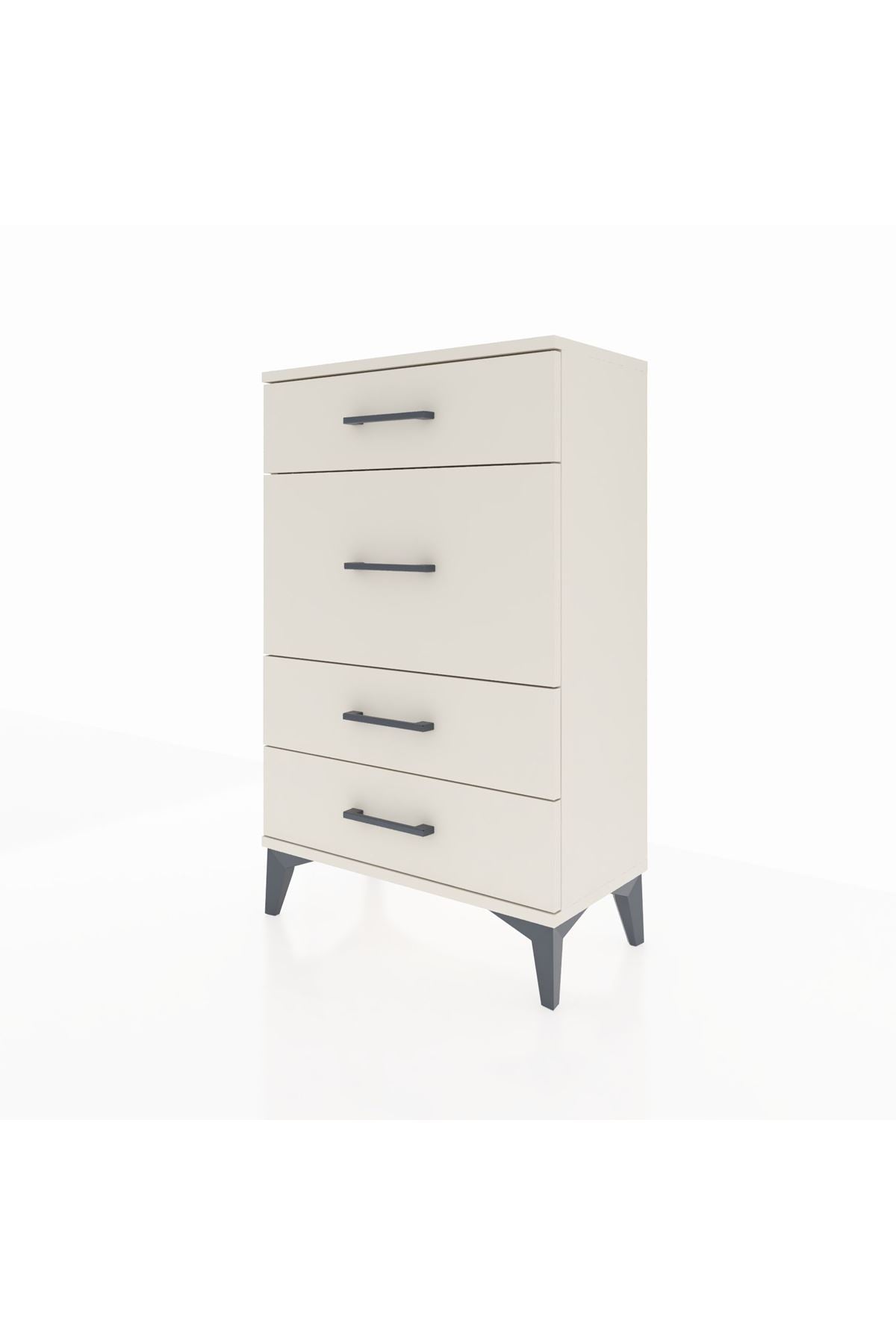 Arges Komodin 4 Çekmeceli 60x30x96 - S14M015V1A