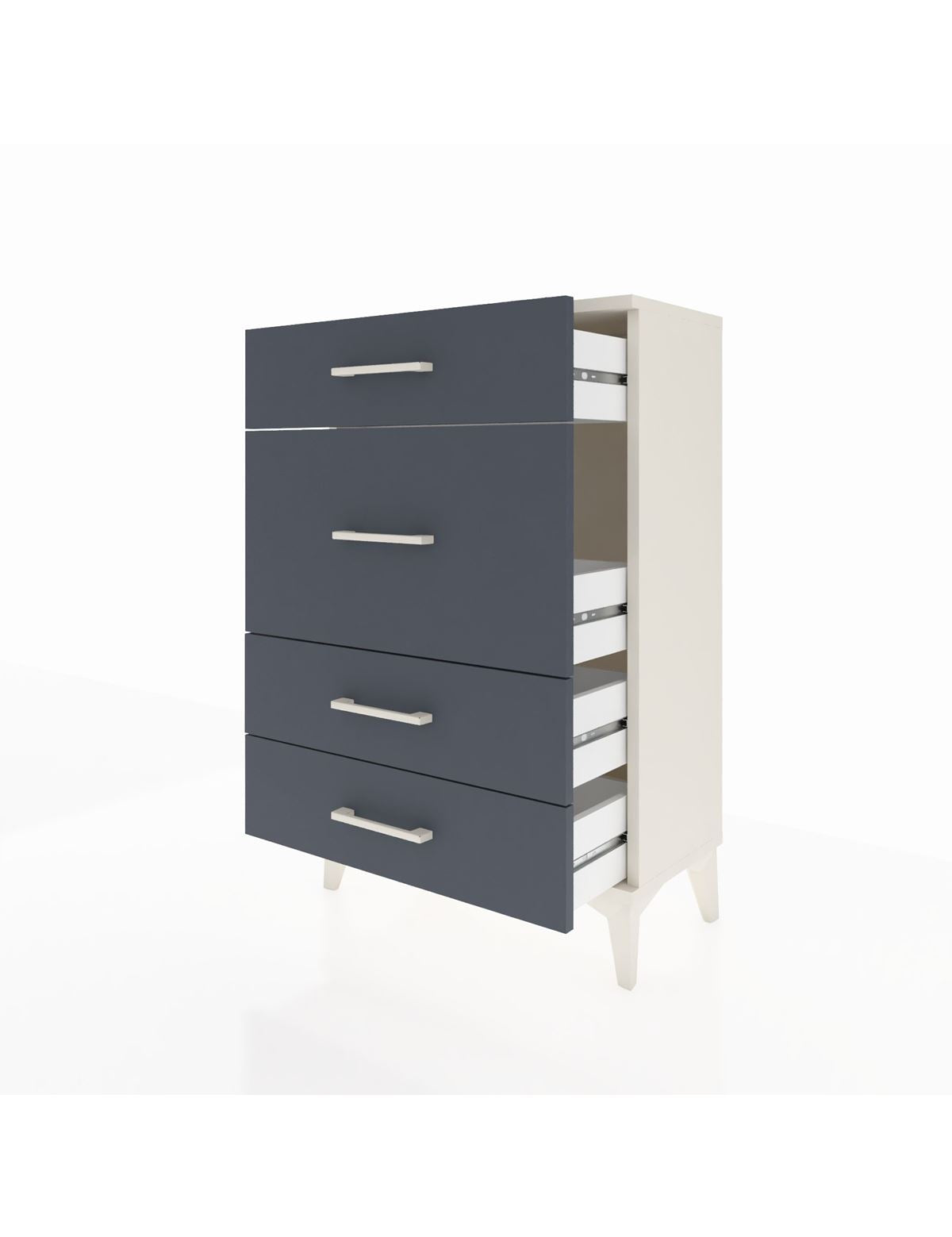 Arges Komodin 4 Çekmeceli 60x30x96 - S14M015V2A