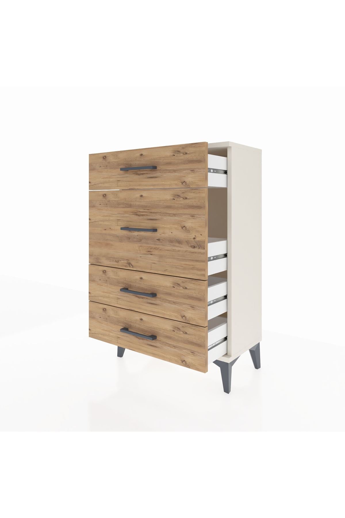 Arges Komodin 4 Çekmeceli 60x30x96 - S14M015V3A