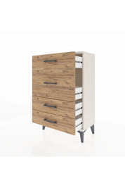 Arges Komodin 4 Çekmeceli 60x30x96 - S14M015V3A