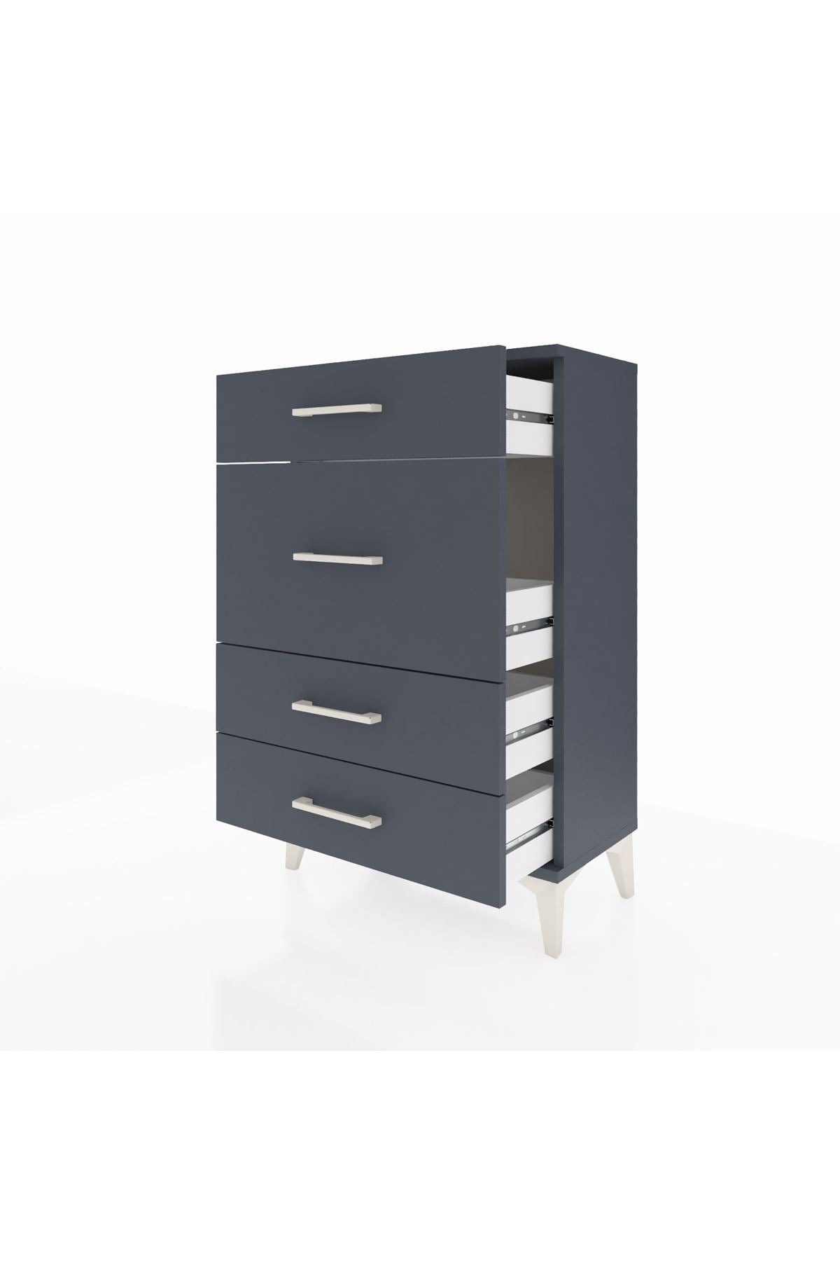 Arges Komodin 4 Çekmeceli 60x30x96 - S14M015V5A