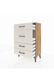 Arges Komodin 4 Çekmeceli 60x30x96 - S14M015V7A