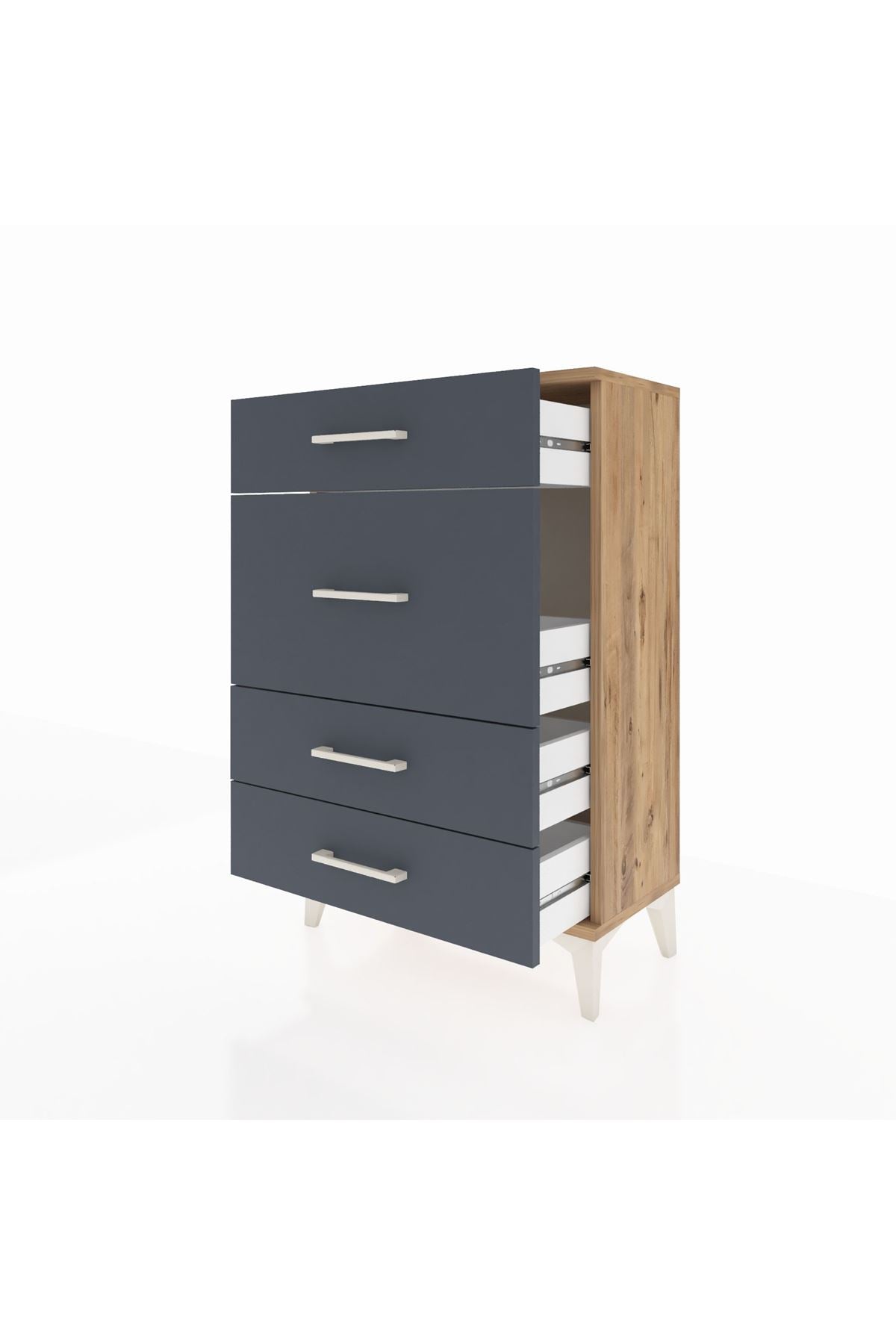 Arges Komodin 4 Çekmeceli 60x30x96 - S14M015V8A