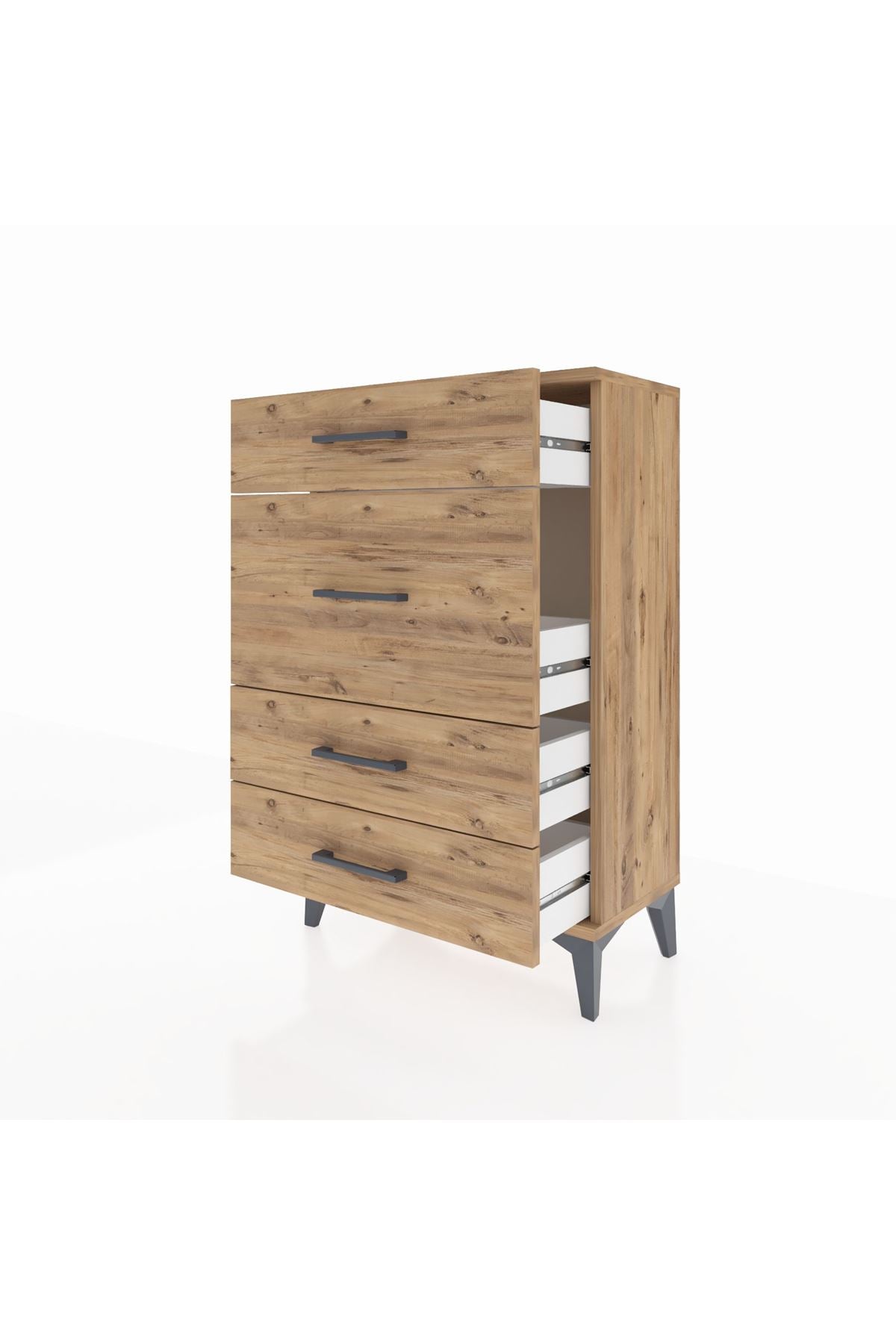 Arges Komodin 4 Çekmeceli 60x30x96 - S14M015V9A