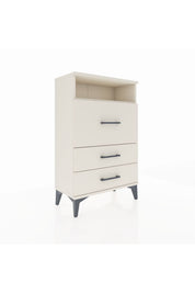 Arges Komodin Tek Raflı 3 Çekmeceli 60x30x96 - S14M016V1A
