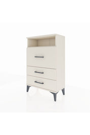 Arges Komodin Tek Raflı 3 Çekmeceli 60x30x96 - S14M016V1A