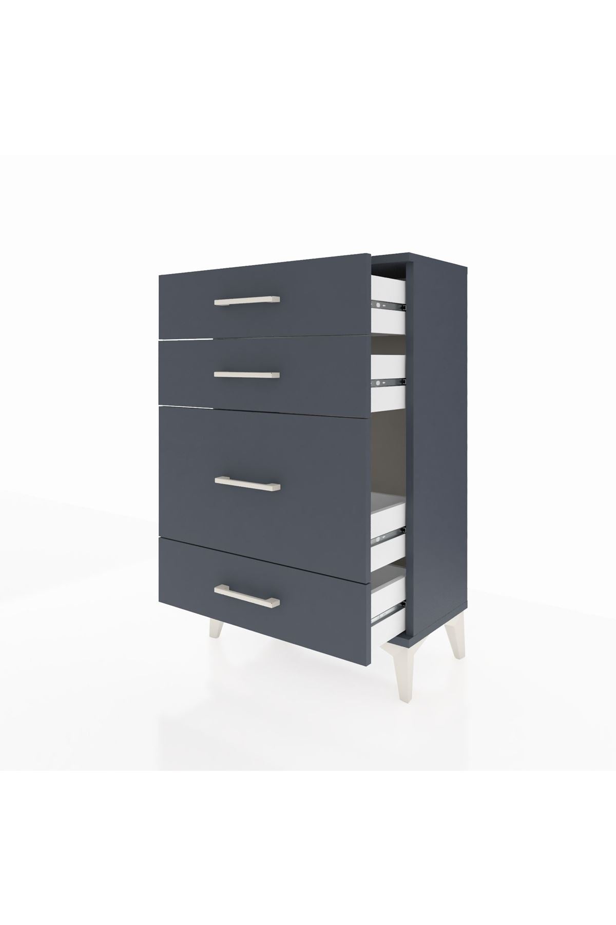 Arges Komodin 4 Çekmeceli 60x30x96 - S14M017V5A