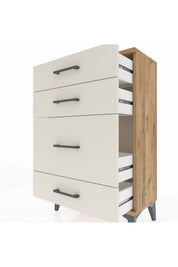 Arges Komodin 4 Çekmeceli 60x30x96 - S14M017V7A
