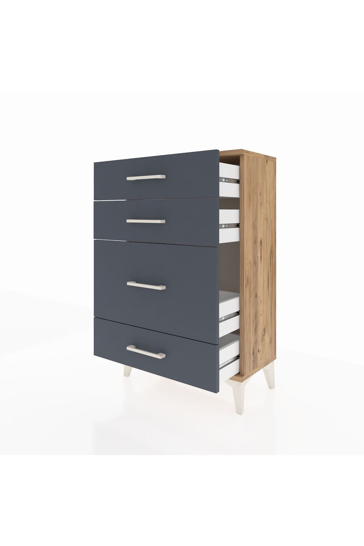 Arges Komodin 4 Çekmeceli 60x30x96 - S14M017V8A