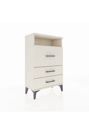 Arges Komodin Tek Raflı 3 Çekmeceli 60x30x96 - S14M019V1A