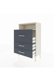 Arges Komodin Tek Raflı 3 Çekmeceli 60x30x96 - S14M019V2A