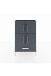 Arges Komodin 4 Raflı Tek Çekmeceli 4 Kapaklı 60x30x96 - S14M020V5A