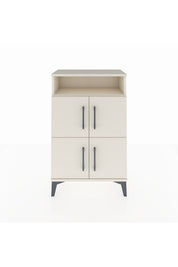 Arges Komodin Tek Raflı 4 Kapaklı 60x30x96 - S14M022V1A