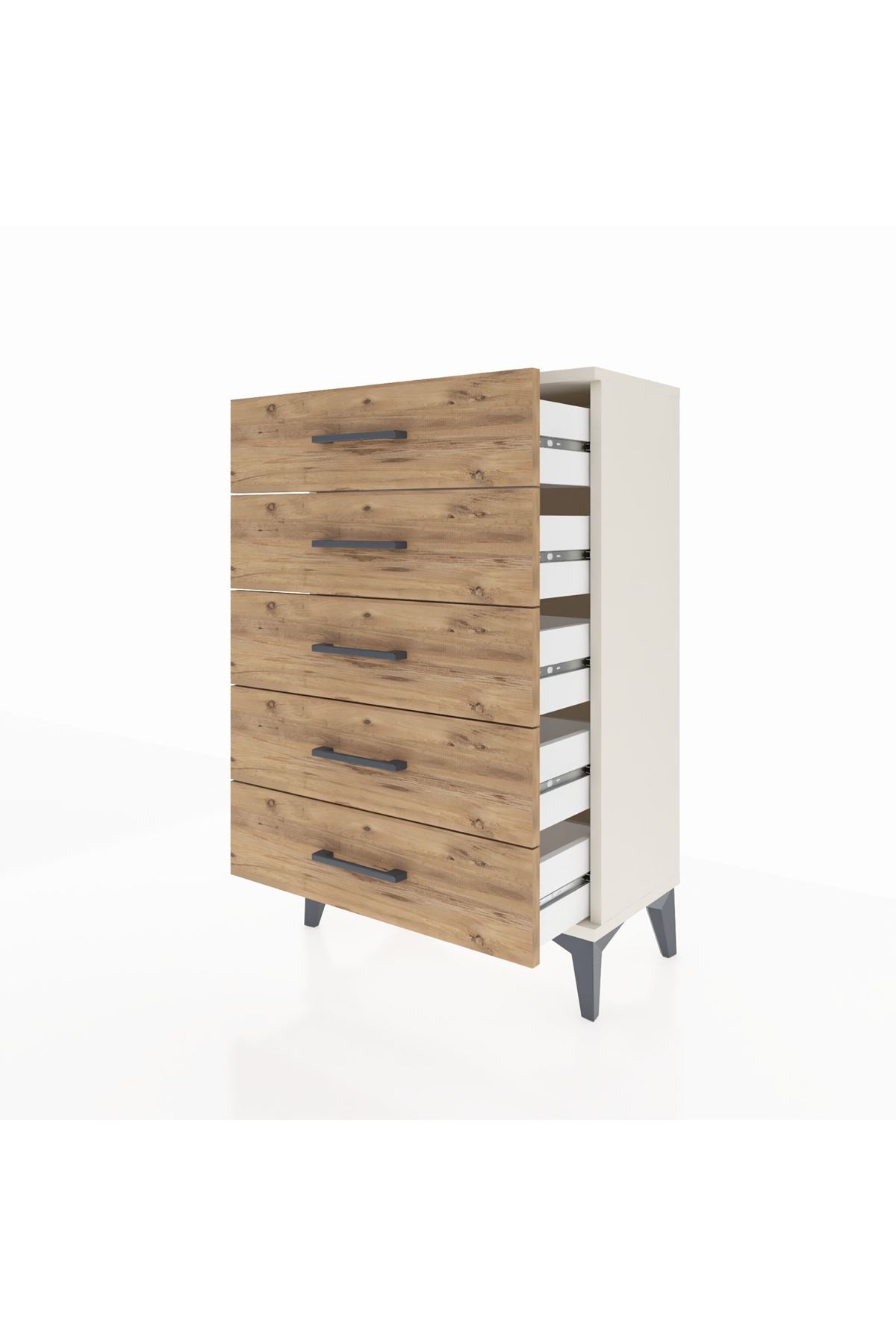 Arges Komodin 5 Çekmeceli 60x30x96 - S14M001V3A