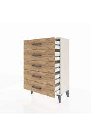 Arges Komodin 5 Çekmeceli 60x30x96 - S14M001V3A