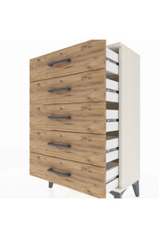 Arges Komodin 5 Çekmeceli 60x30x96 - S14M001V3A