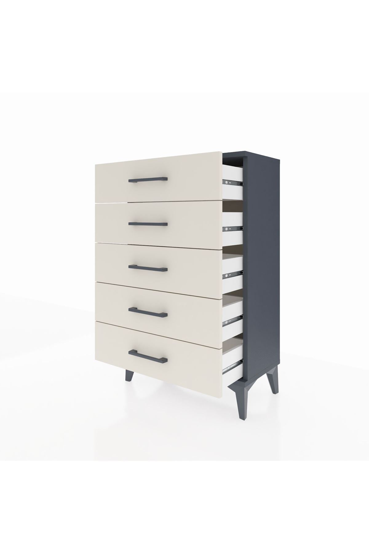 Arges Komodin 5 Çekmeceli 60x30x96 - S14M001V4A