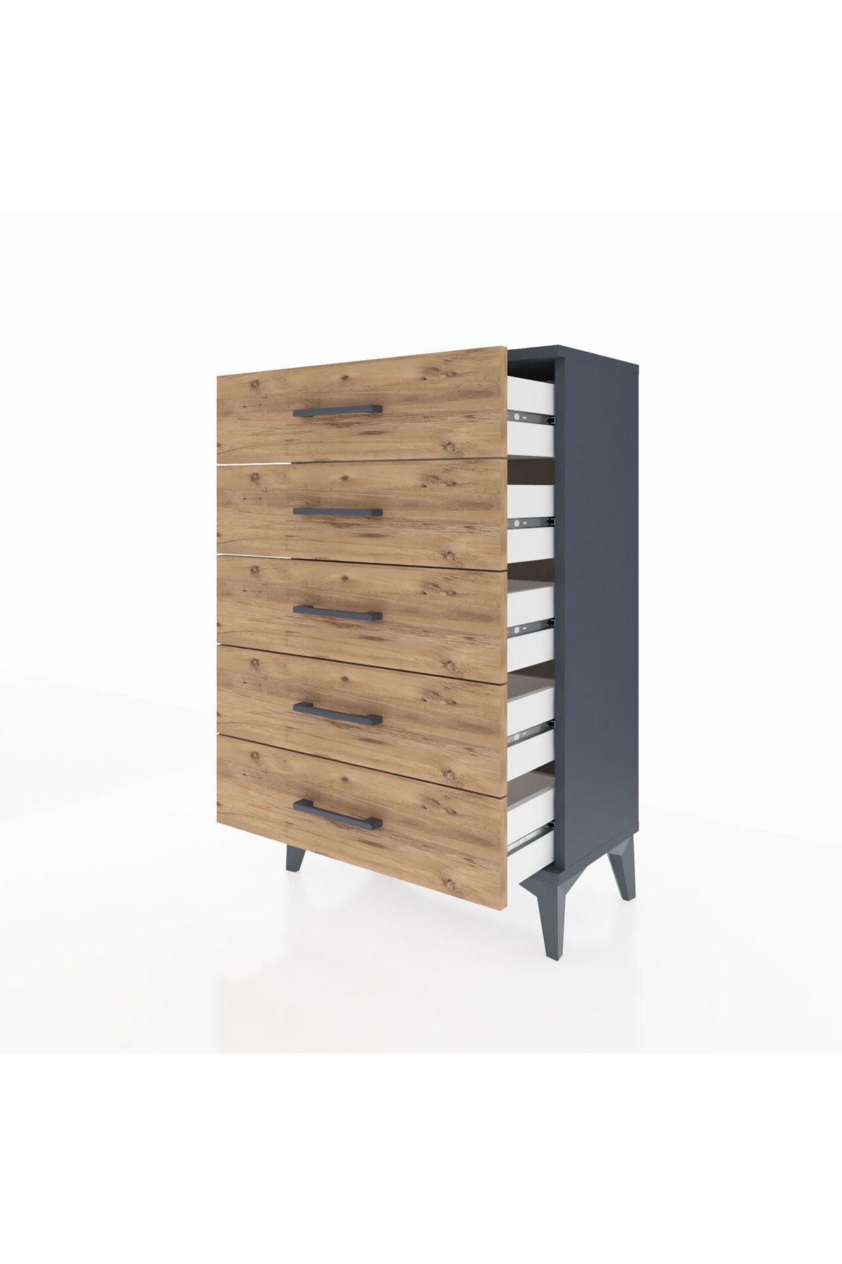 Arges Komodin 5 Çekmeceli 60x30x96 - S14M001V6A