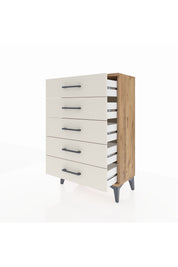 Arges Komodin 5 Çekmeceli 60x30x96 - S14M001V7A
