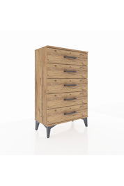 Arges Komodin 5 Çekmeceli 60x30x96 - S14M001V9A