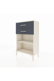 Arges Komodin Tek Raflı 2 Çekmeceli 60x30x96 - S14M003V2A