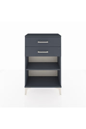 Arges Komodin Tek Raflı 2 Çekmeceli 60x30x96 - S14M003V5A
