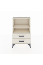 Arges Komodin 2 Raflı 2 Çekmeceli 60x30x96 - S14M004V1A