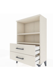 Arges Komodin 2 Raflı 2 Çekmeceli 60x30x96 - S14M004V1A