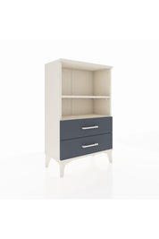 Arges Komodin 2 Raflı 2 Çekmeceli 60x30x96 - S14M004V2A