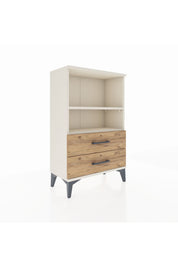 Arges Komodin 2 Raflı 2 Çekmeceli 60x30x96 - S14M004V3A