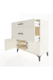 Hyperion Şifonyer Tek Raflı 2 Çekmeceli 2 Kapaklı 88x44x96 - S37M115V1B