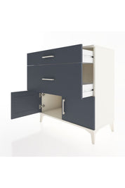 Hyperion Şifonyer 2 Çekmeceli 2 Kapaklı 88x44x96 - S37M116V2B