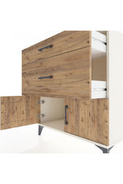 Hyperion Şifonyer 2 Çekmeceli 2 Kapaklı 88x44x96 - S37M116V3B