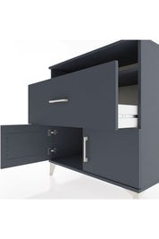 Hyperion Şifonyer Tek Raflı Tek Çekmeceli 2 Kapaklı 88x44x96 - S37M118V5B